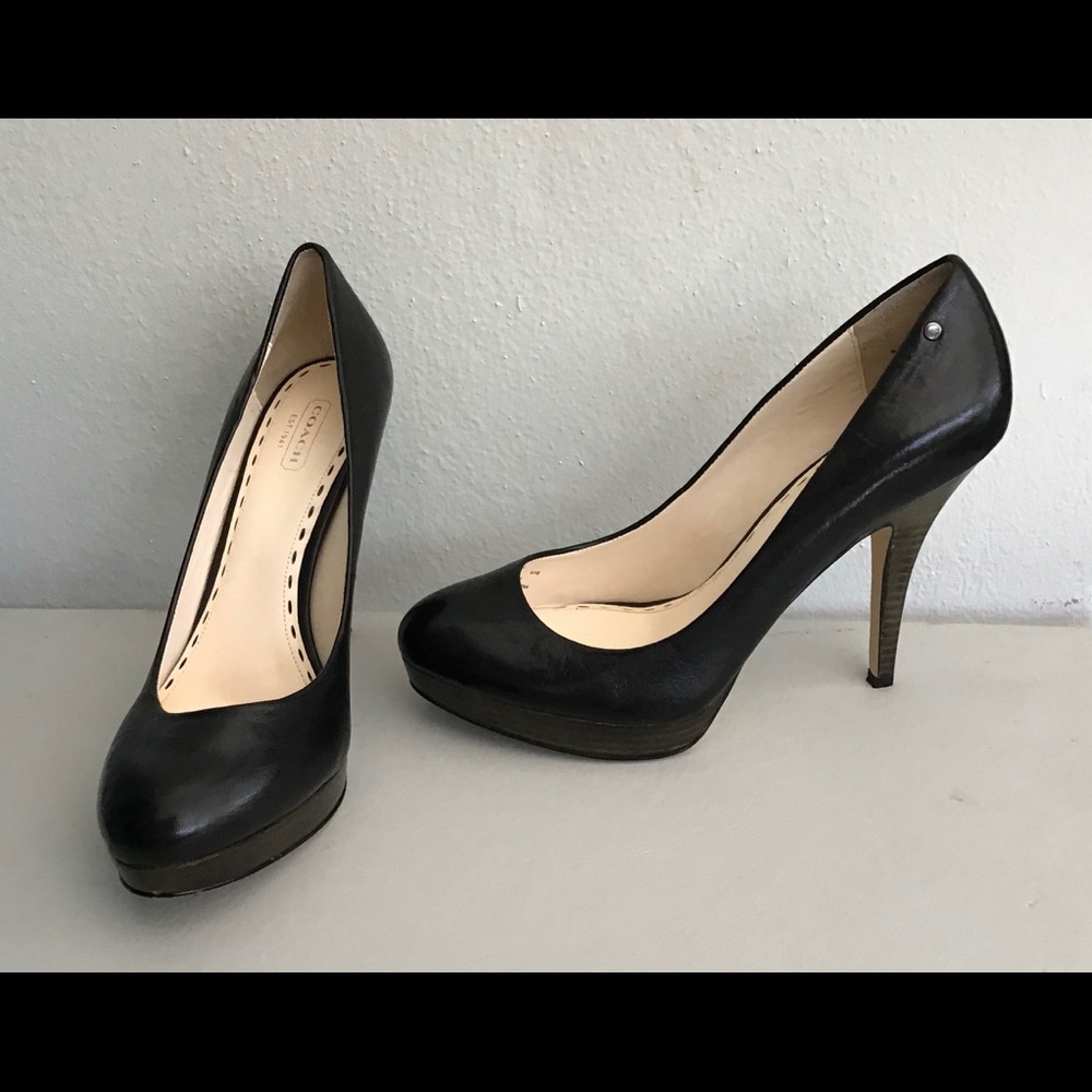 Coach Buffy Platform Pumps